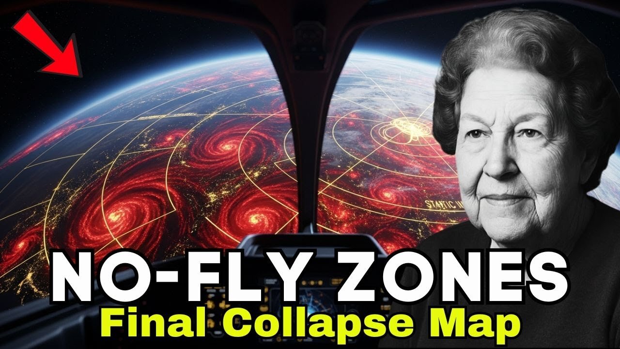 DECODED: Dolores Cannons Final Map of the No-Fly Zones During The Collapse