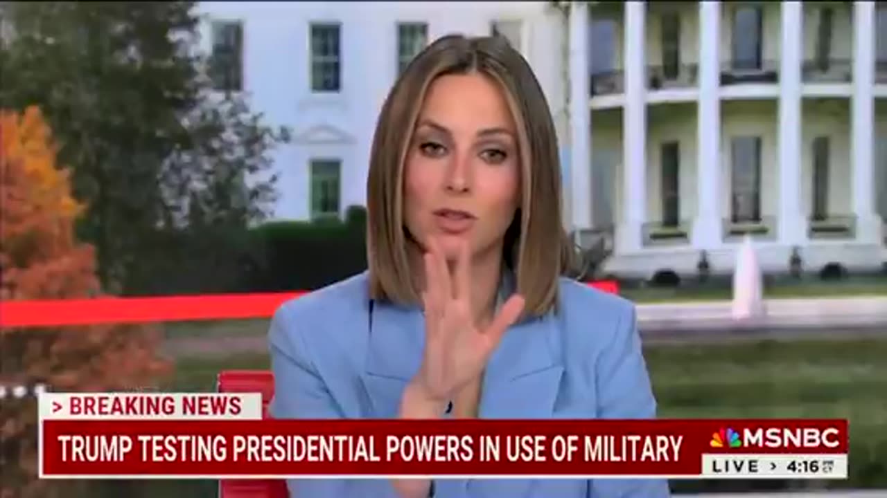 MSNBC Host Claims President Trump Will Use the U.S. Military to “Kill Any Person He Wants”