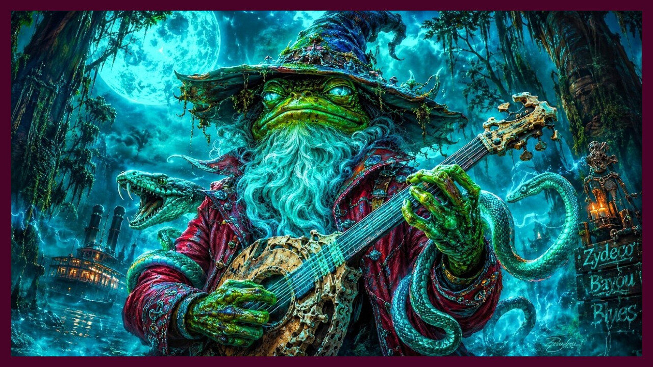 ⃝💞 MUSICAL INTERLUDE ♫🎸 'Dark Acid Blues & Psychedelic Swamp Rock'