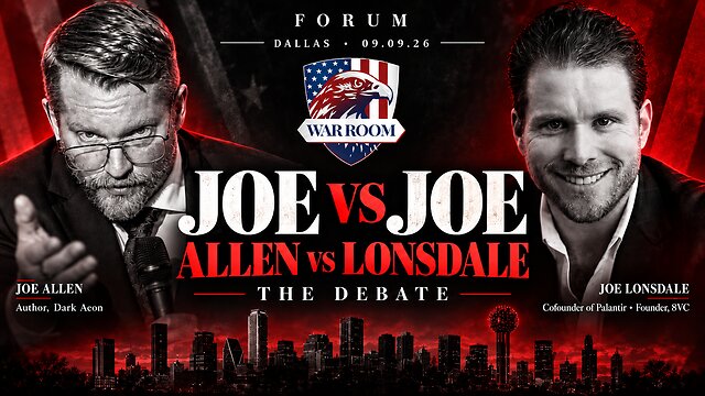 LIVE: The Right’s Great Tech Debate | Joe Allen vs. Joe Lonsdale