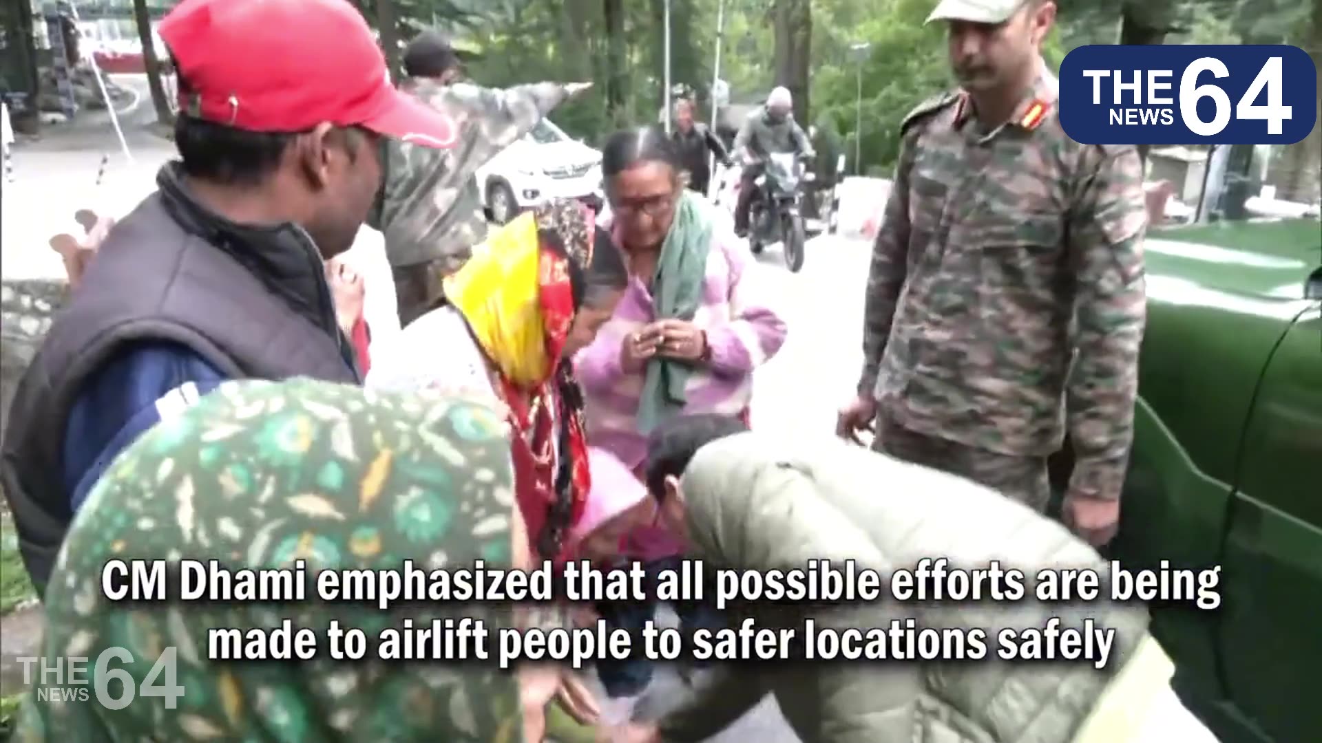 Bhaagne Tak Ka Mauka Nahi Mila... CM Dhami meets locals as eyewitness recount flash flood horror