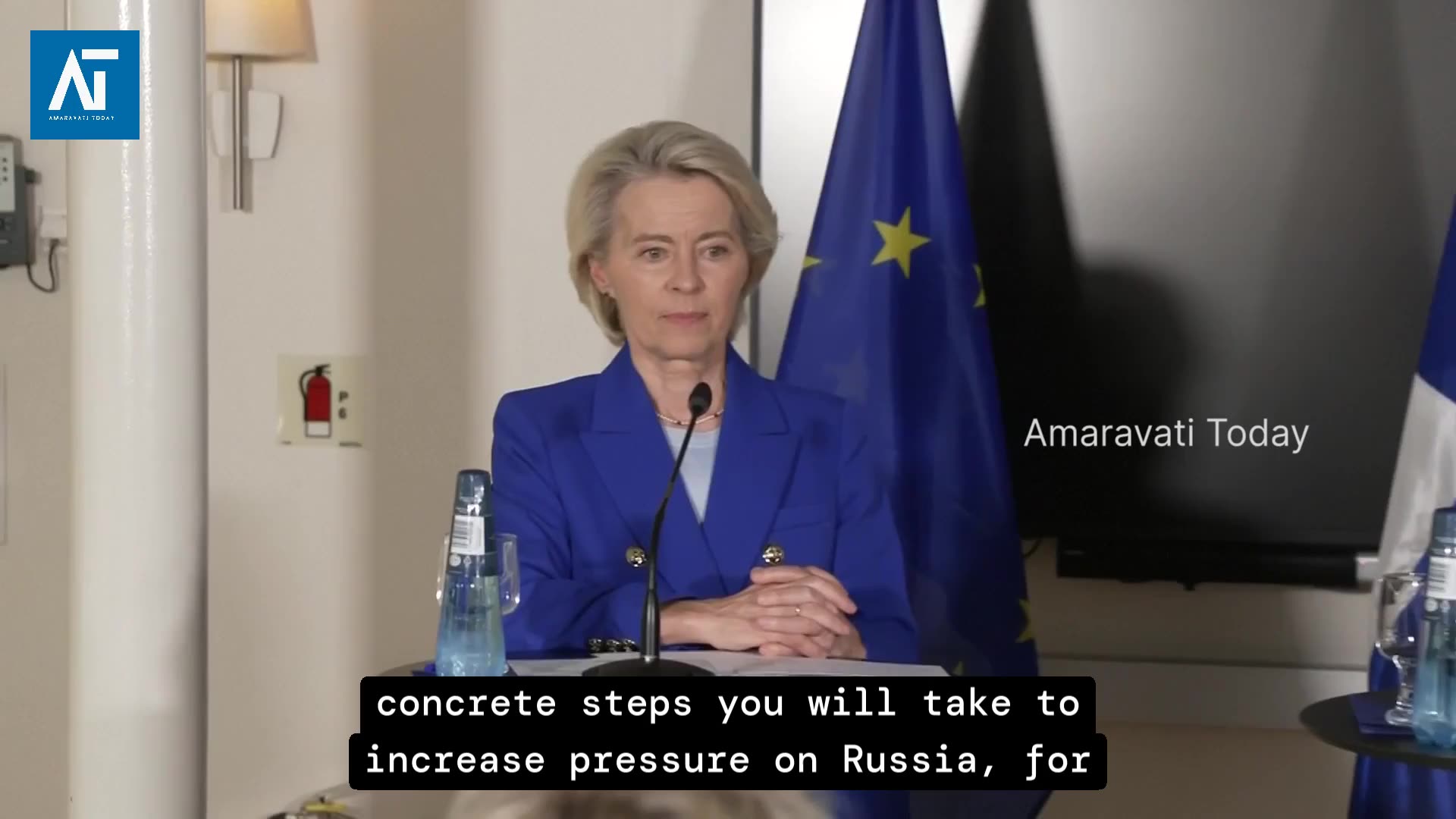 EC President & Finland PM Address Russia Threats, EU Defense & Economy | Europe | Amaravati Today
