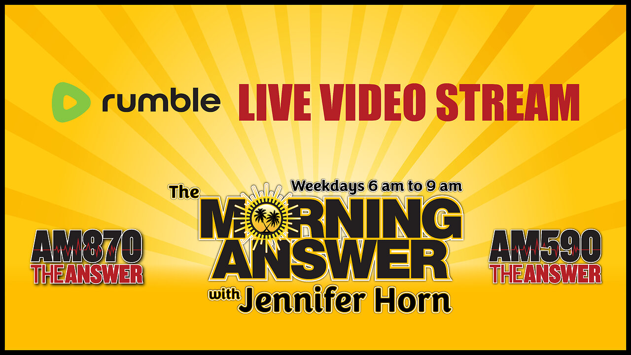 The Morning Answer with Jennifer Horn! 10/29/26