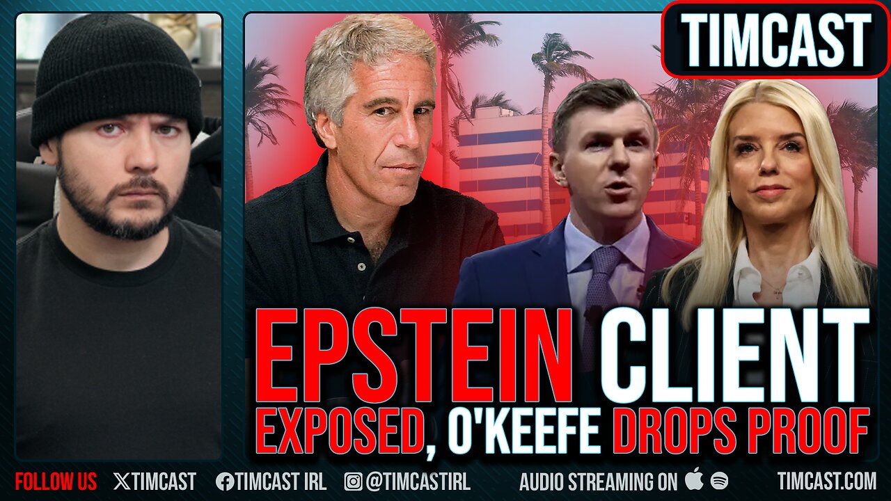 Epstein Accomplice EXPOSED, OKeefe DROPS PROOF, Bondi Says 10,000 Videos Of Epstein Under Review