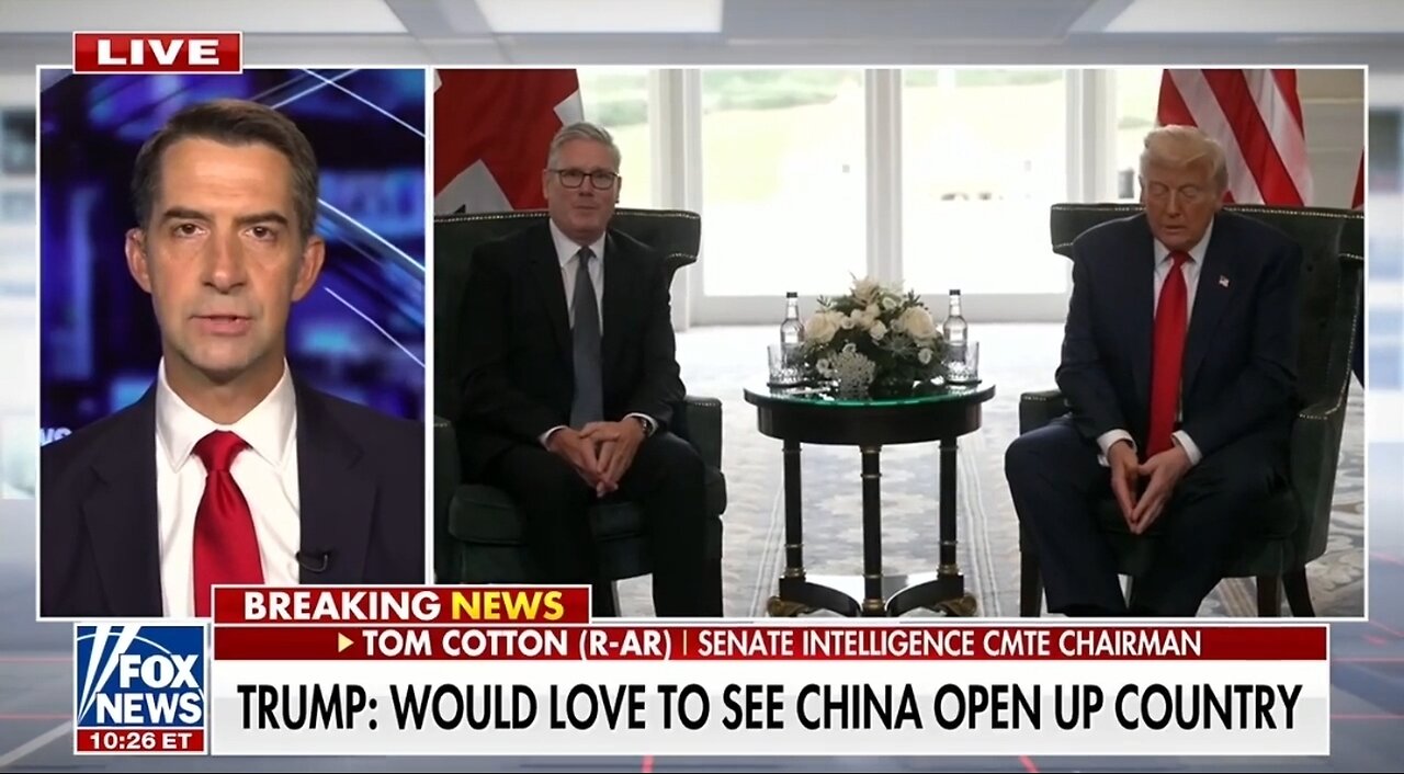 Sen Tom Cotton to China: Stop Stealing Americas Intellectual Property