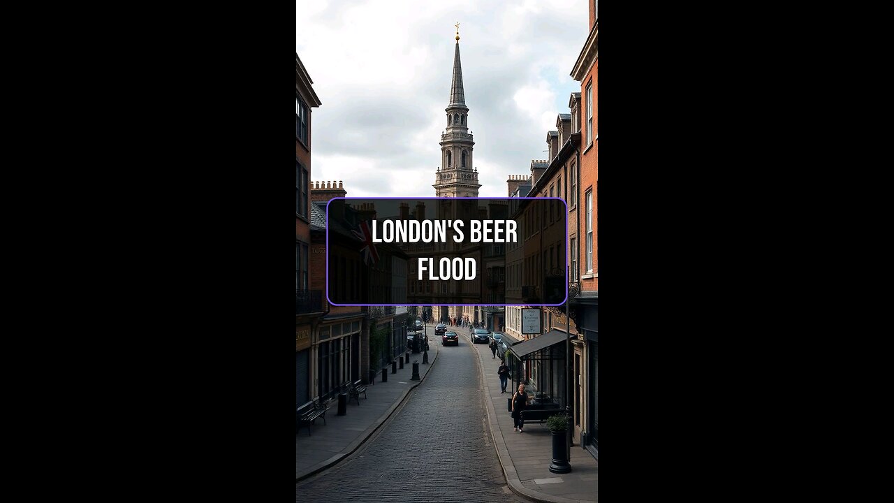 Discover Londons unexpected beer flood of 1814!
