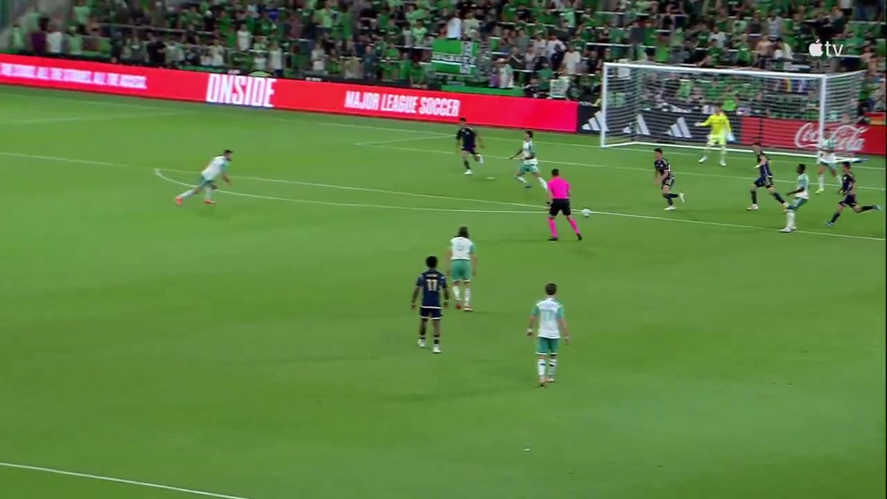 Major League Soccer - Takaoka with another big paw to keep Austin off the board ๐พ