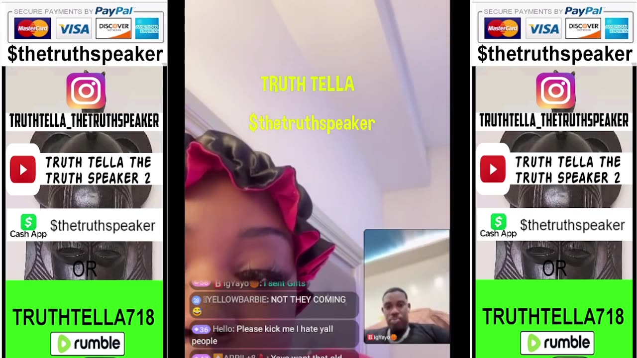 PRETTY TEETEE GOING HARD FOR DOMESTIC VIOLENCE BIG YAYO JUMPS IN HER BOX