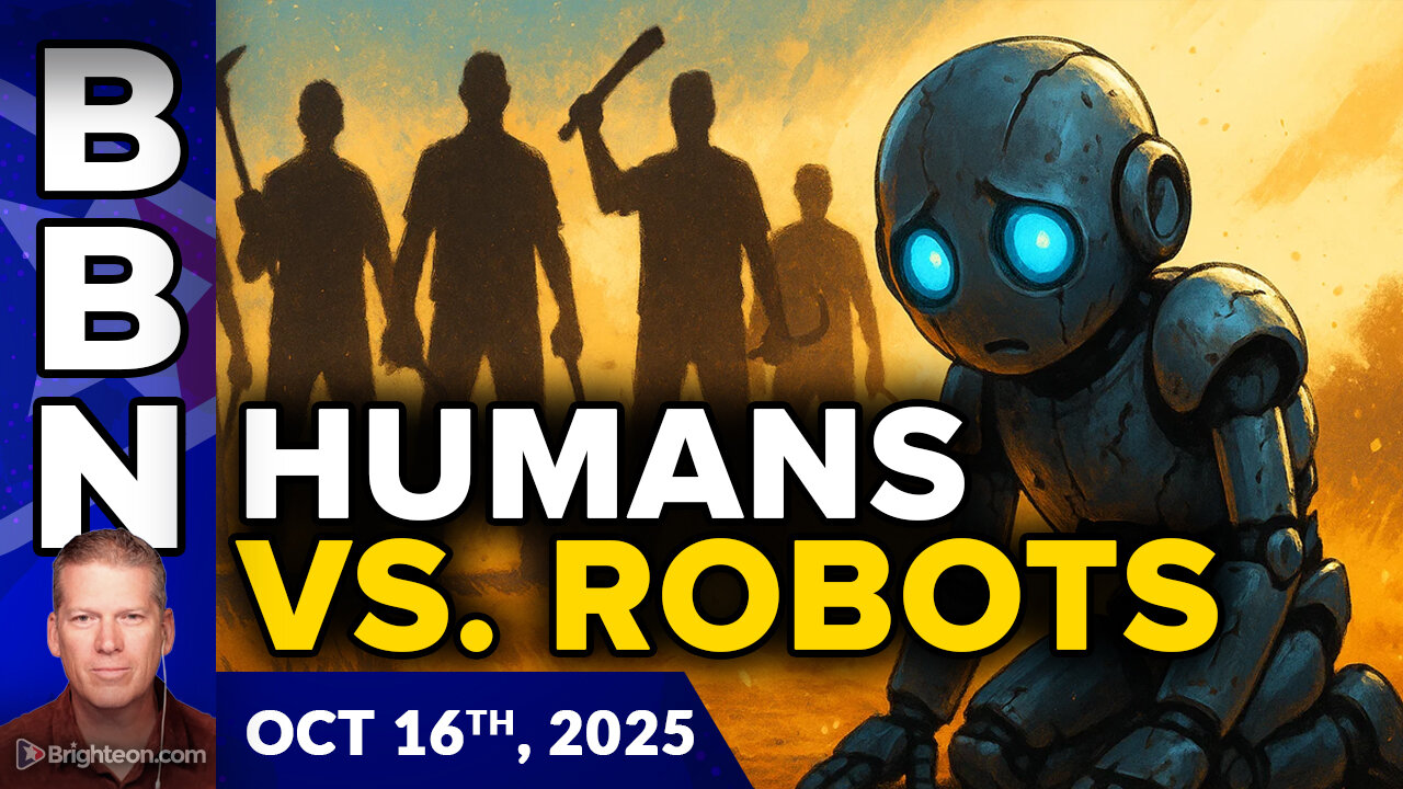 BBN, Oct 16, 2025 – Human vigilante kill teams will hunt down robots...