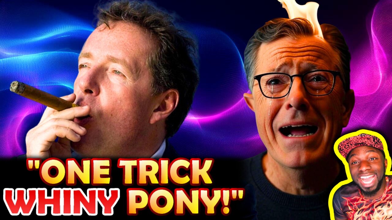 🚨ITS JUST BORING! Piers Morgan RUTHLESSLY MOCKS Steve Colbert for PATHETIC 20 Person Protest!