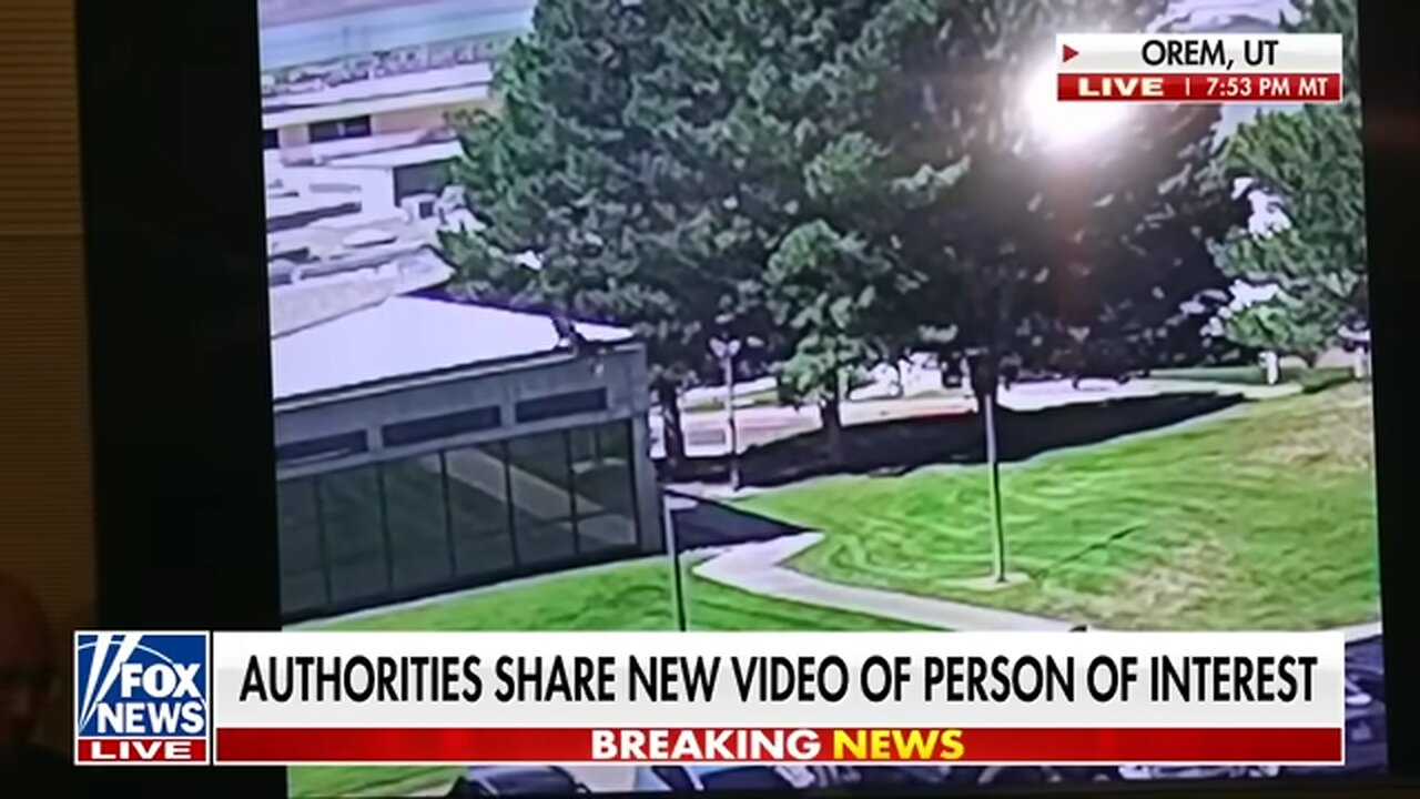 BREAKING NEWS: New video released of suspect in Charlie Kirk assassination