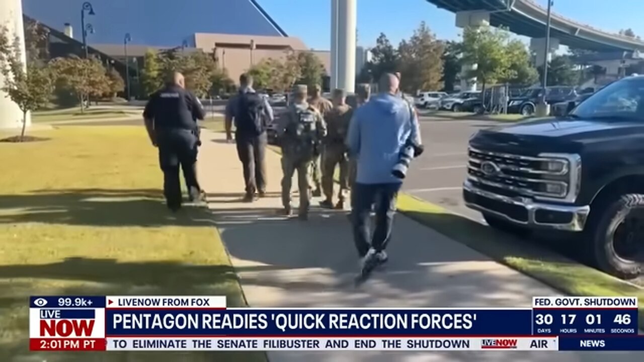 Pentagon orders National Guard to ready quick reaction forces