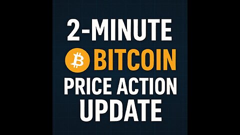 🔥Bitcoin 2 Minute Morning Price Action Briefing