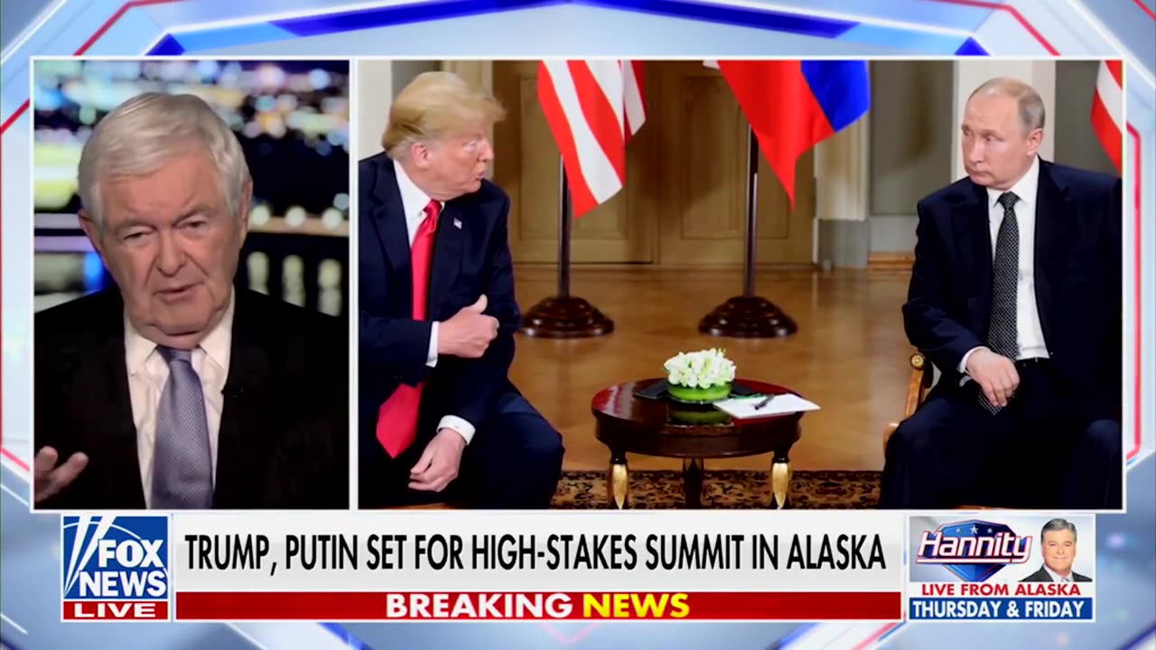 I Have A Hunch: Gingrich Previews What Could Go Down Between Putin And Trump