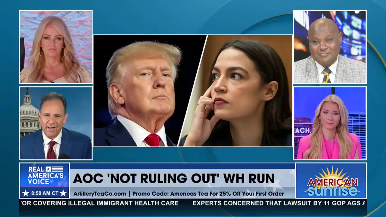 AOC NOT RULING OUT A WH RUN