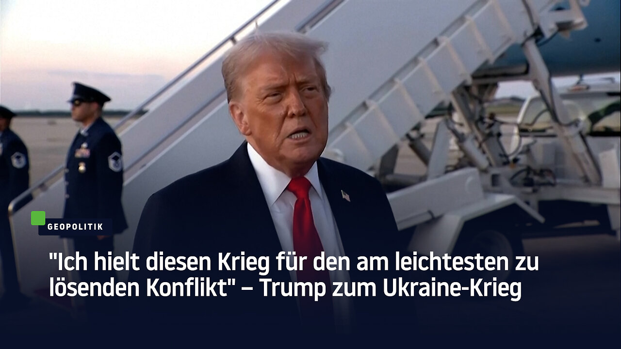 Ich hielt diesen Krieg für den am leichtesten zu lösenden Konflikt – Trump zum Ukraine-Krieg
