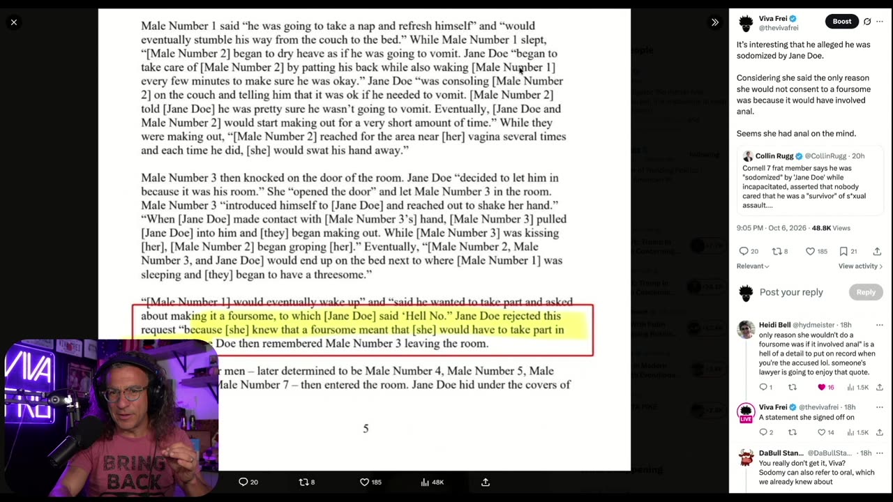 Cornell 7 Twist: He Says SHE Sodomized Him While He Was Incapacitated! thumbnail