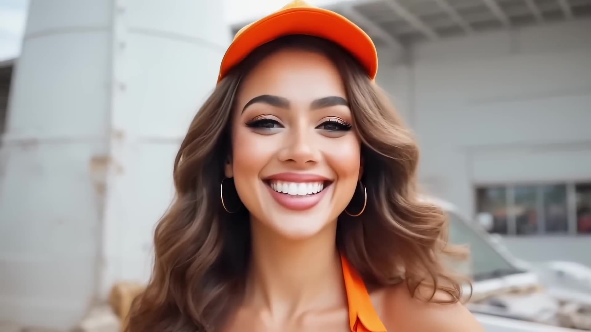 WORK WORK WORK _ Construction Worker 👷♀️ - Music Video (AI Cinematic)