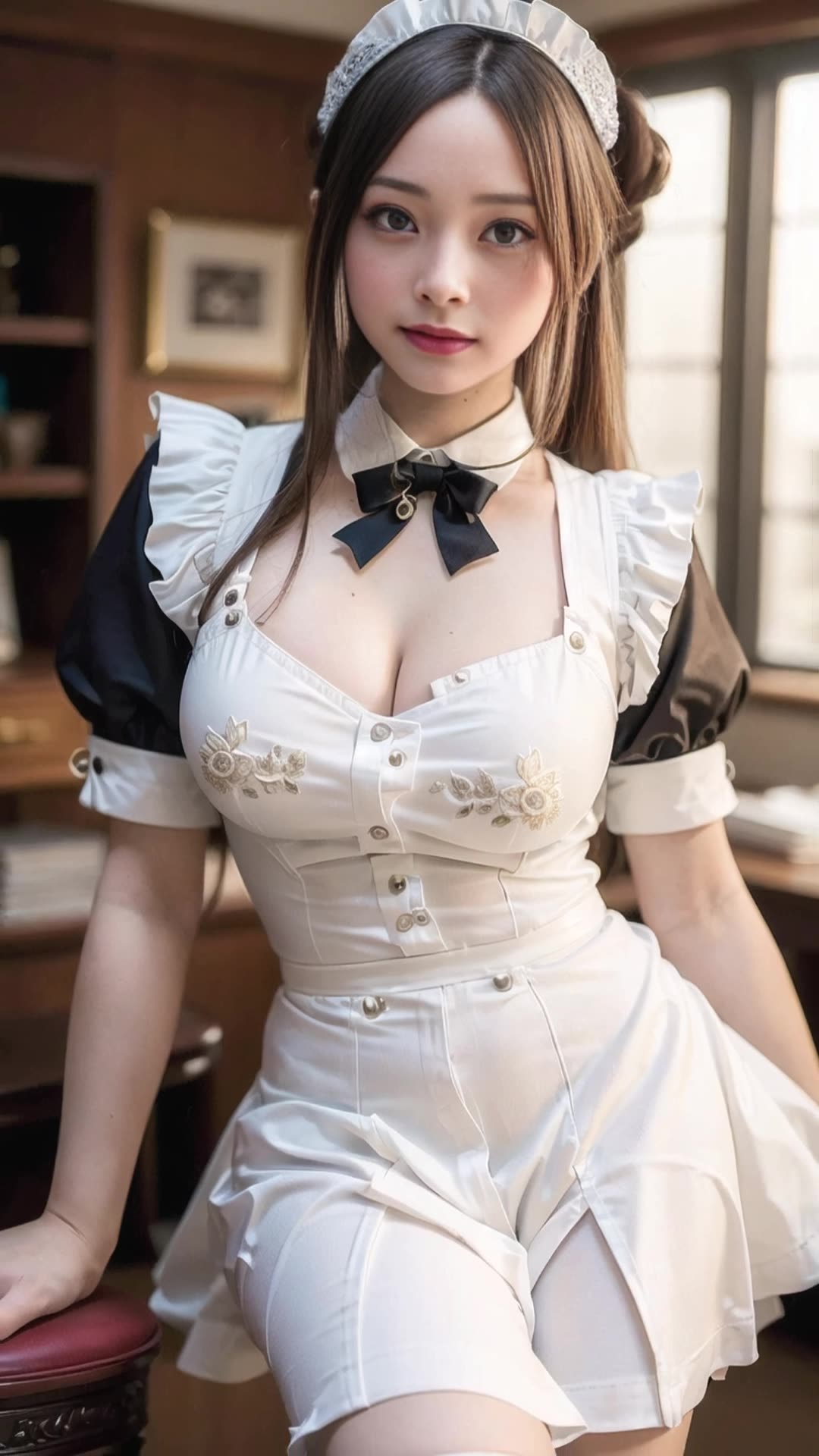 Maid Ensembles Extravaganza _ 4K AI Lookbook