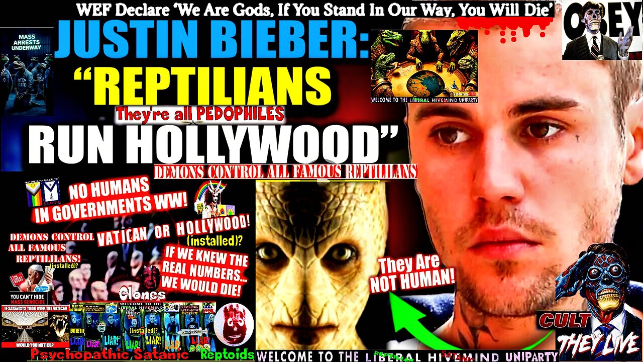 Justin Bieber: Shapeshifting Reptilians Control Hollywood and Harvest Our Energy - (Shifty Schiff)