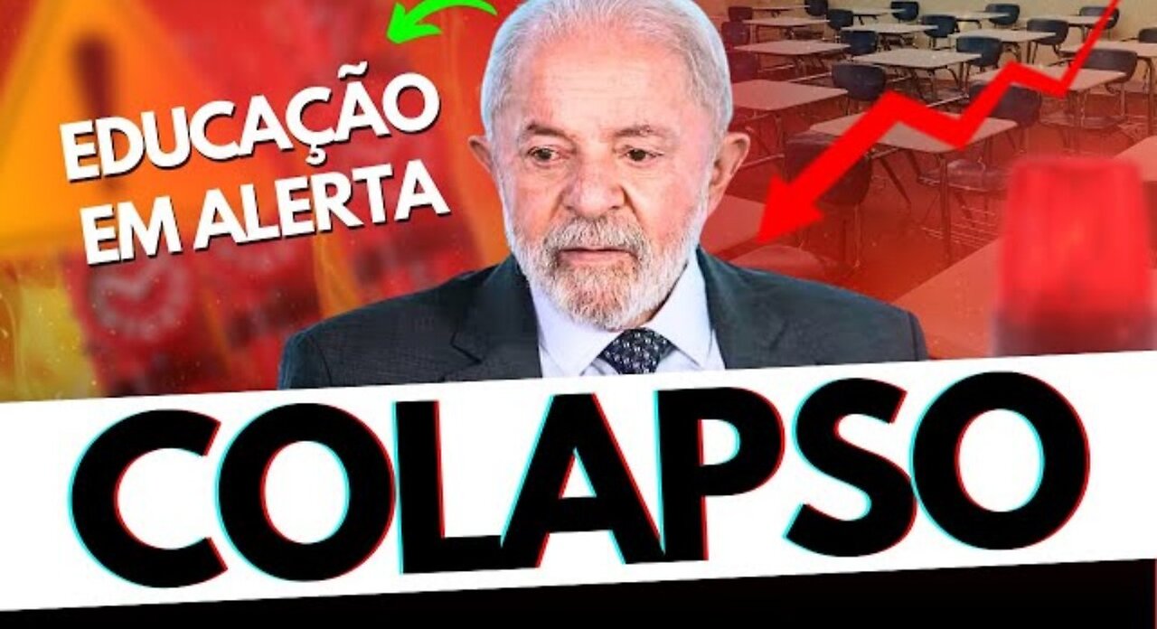 💣A TRAGÉDIA SILENCIOSA NA EDUCAÇÃO PÚBLICA DO BRASIL