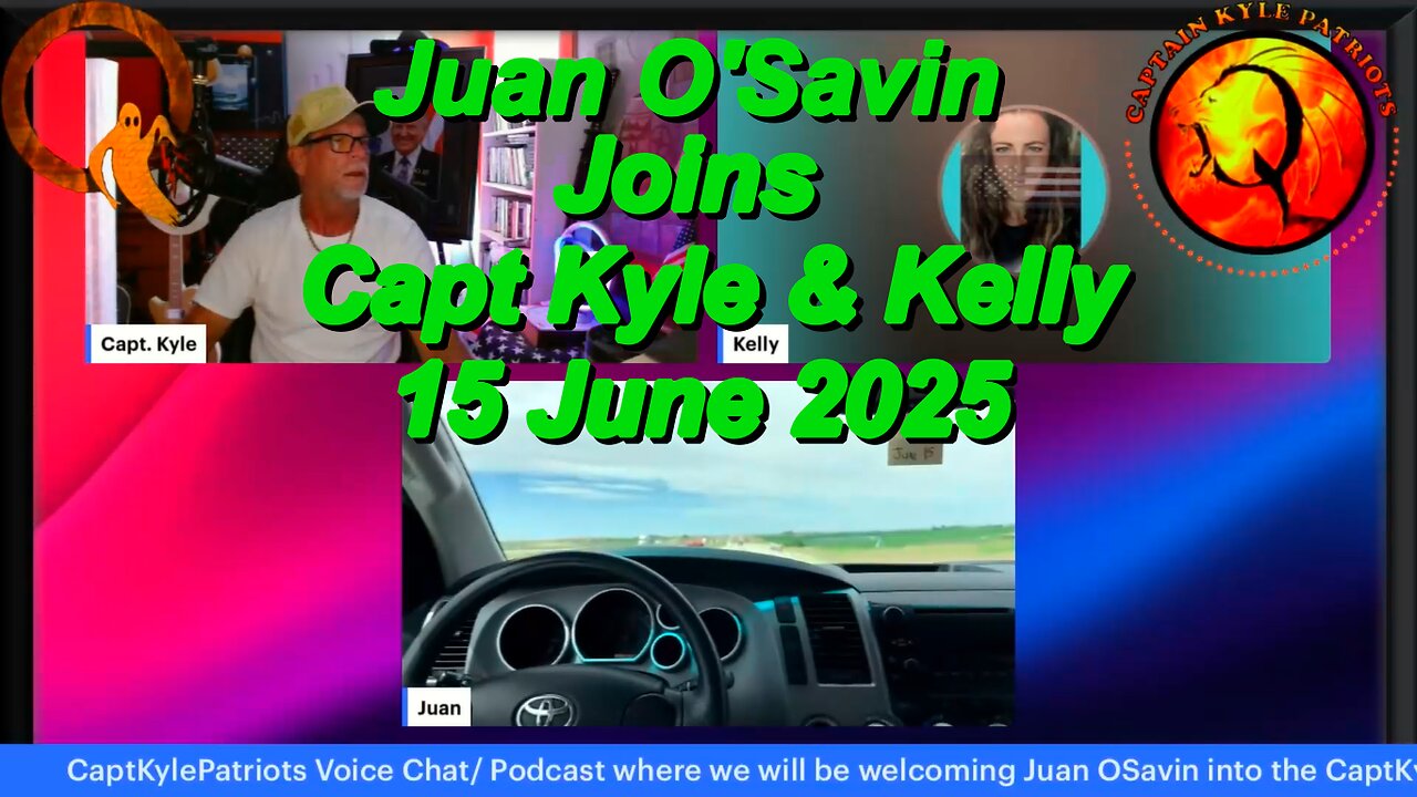 Juan OSavin joins Capt Kyle & Kelly for a live Update