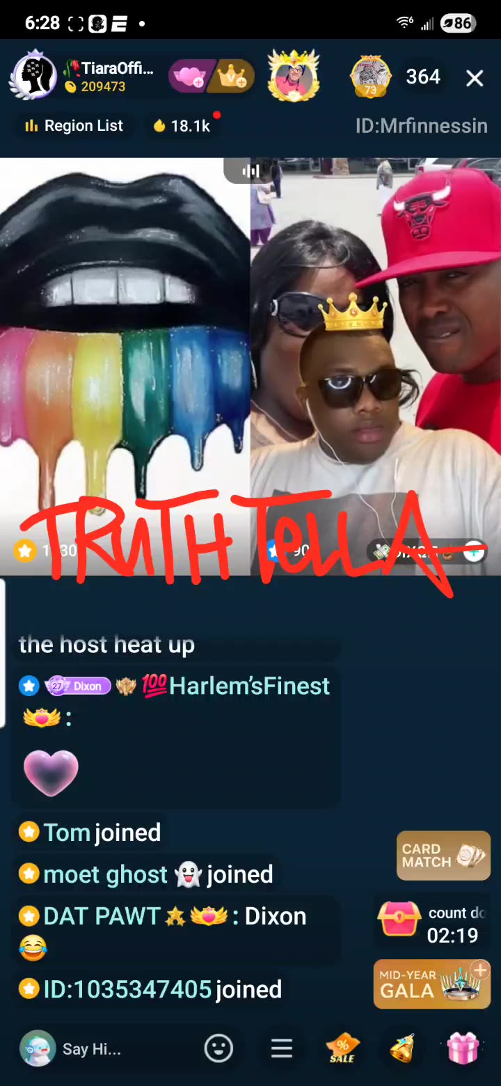 TIARA OFFICIAL SAYS F*CK BEING ANYBODY ADMIN AFTER TRINA B TAKES HER ADMIN LINED WITH DIXON