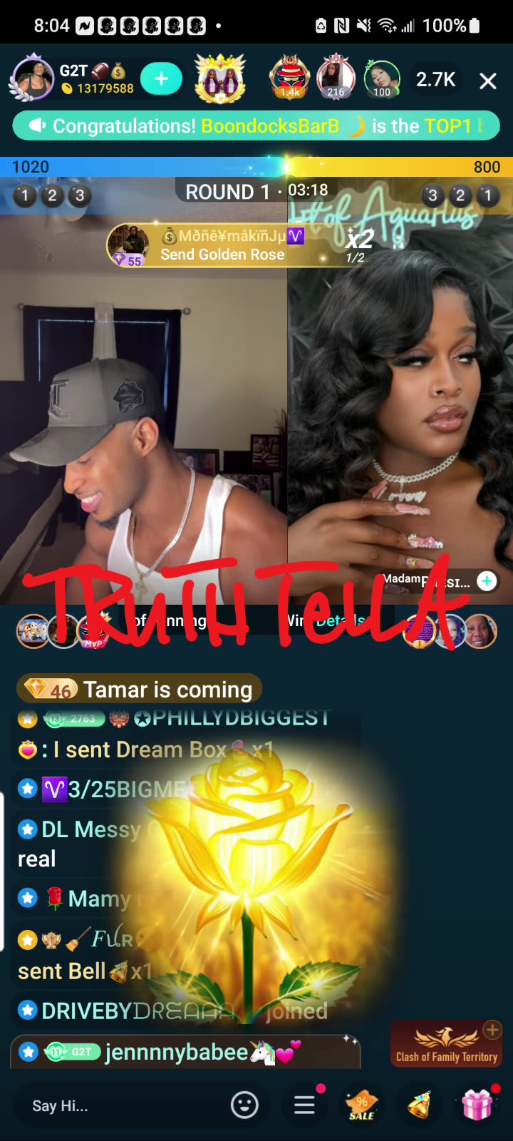 G2T 1ST SHIFT WITH BIG CHI, GGHUNCHO, MADAM LO, & MORE SOLO & TEAM PK