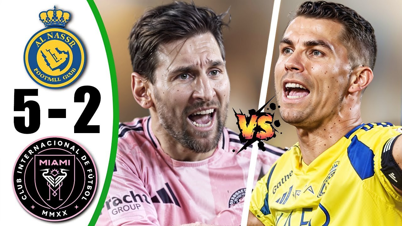 Ronaldo vs Messi đź’Ą - AL Nassr vs Inter Miami 5-2 - All Goals & Highlights - 2025