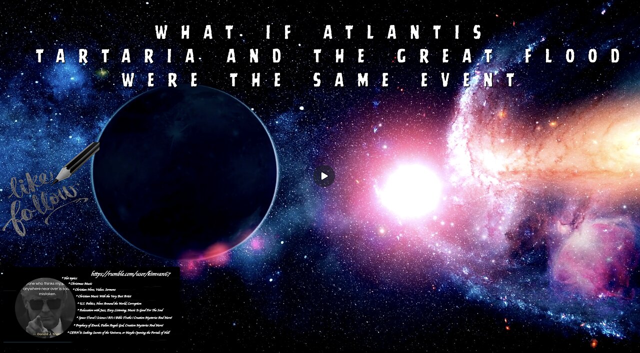 What If Atlantis Tartaria and the Great Flood Were the Same Event .