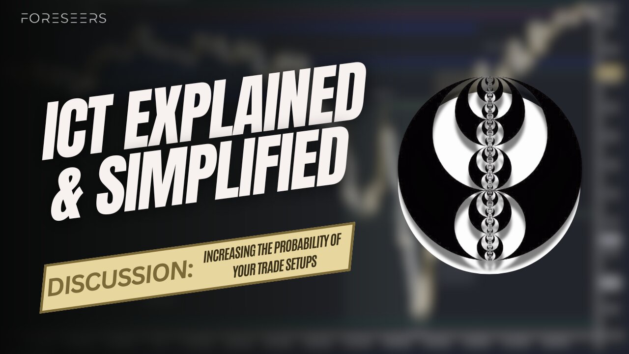 NO BS ICT EXPLAINED: EP #4 - Increasing the probability of your trade setups !