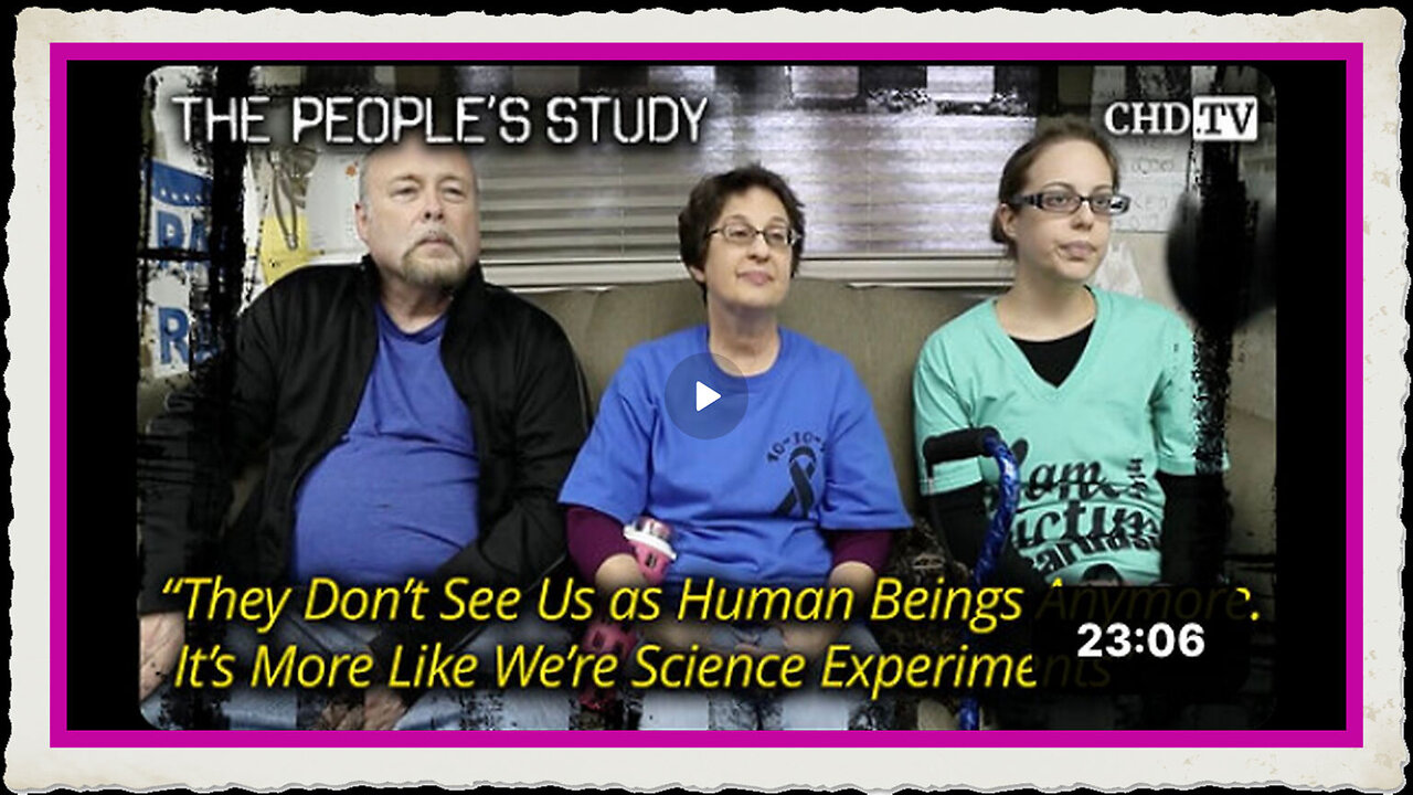 They Dont See Us as Human Beings Anymore. Its More Like Were Science Experiments