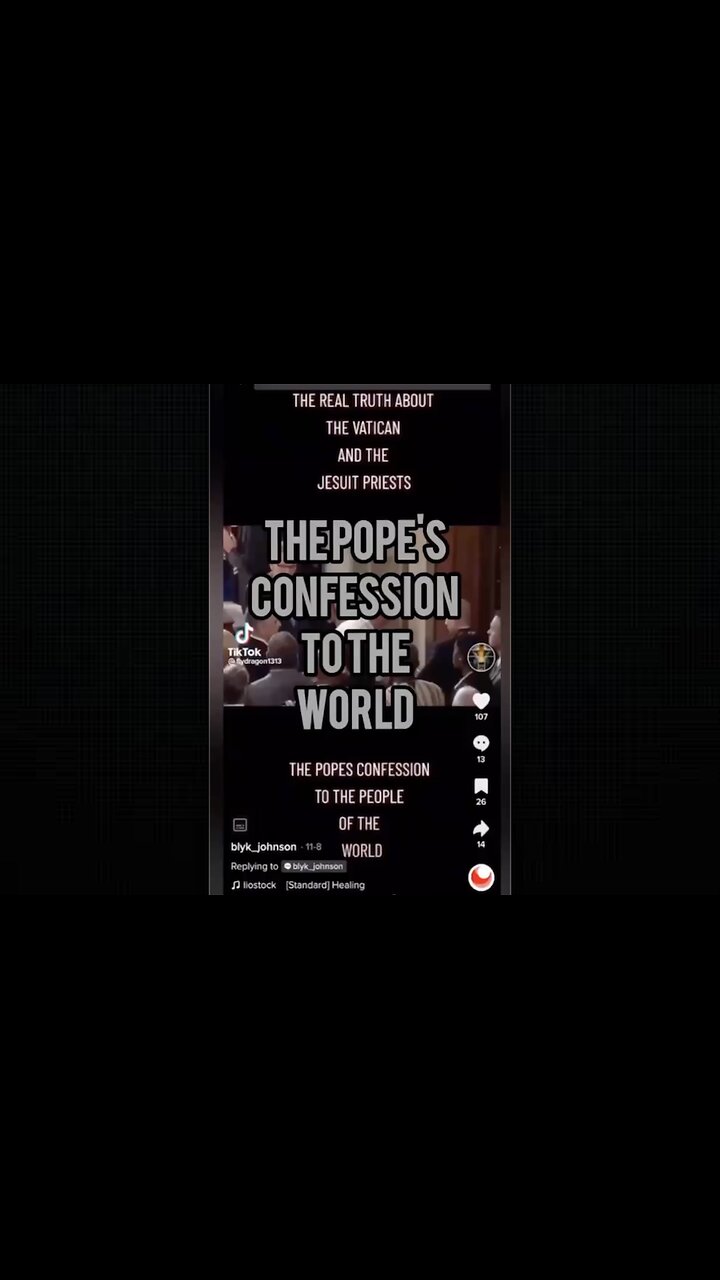 Pope Francis Confession Video Maliciously Mistranslated