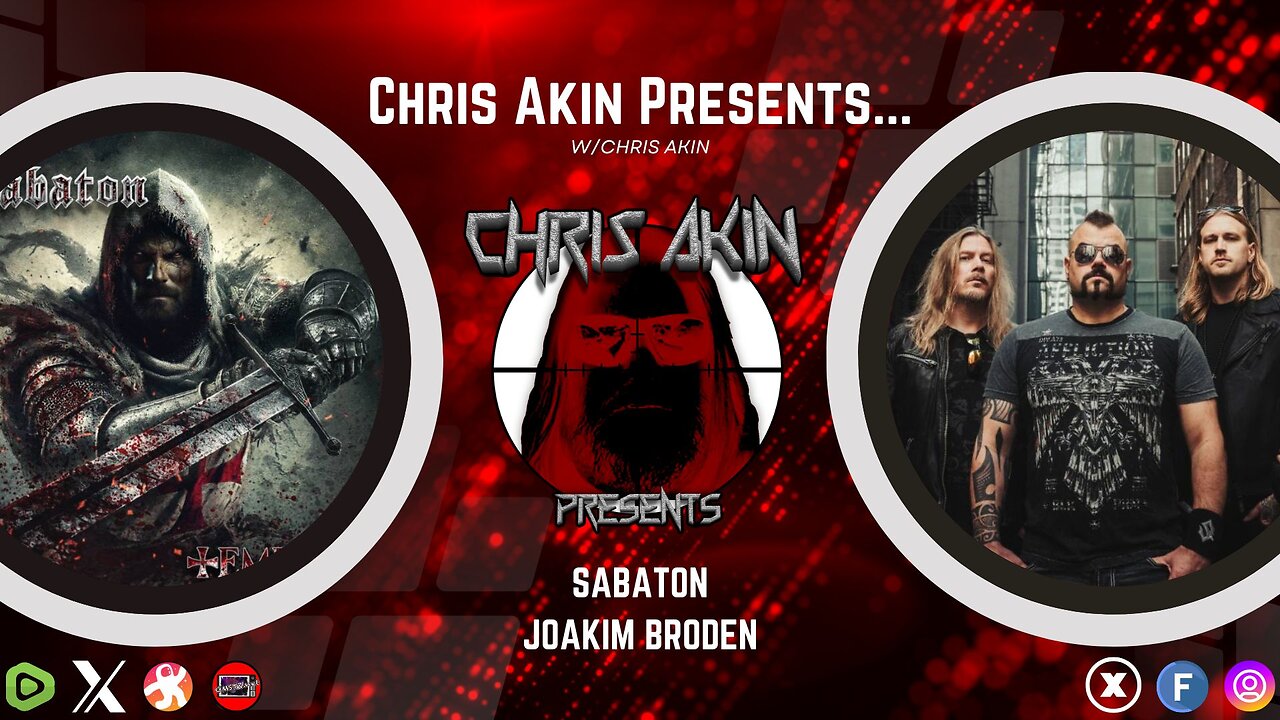 Joakim Broden (Sabaton) on Templars, Epicness & Truth Hunting! (Free)