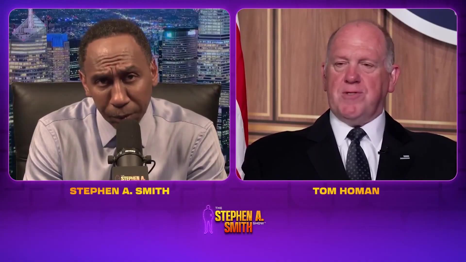 Tom Homan tells Stephen A. Smith why Trump Admin *CANT* only deport criminals