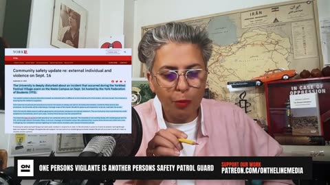 JEW supremacist racists terrorize Toronto university