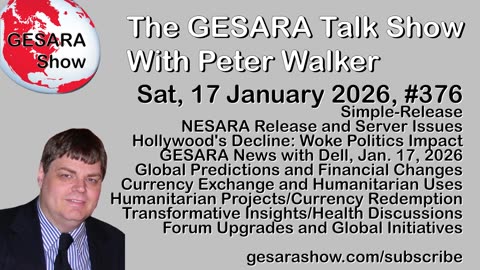 2026-01-17 GESARA Talk Show 376 - Saturday