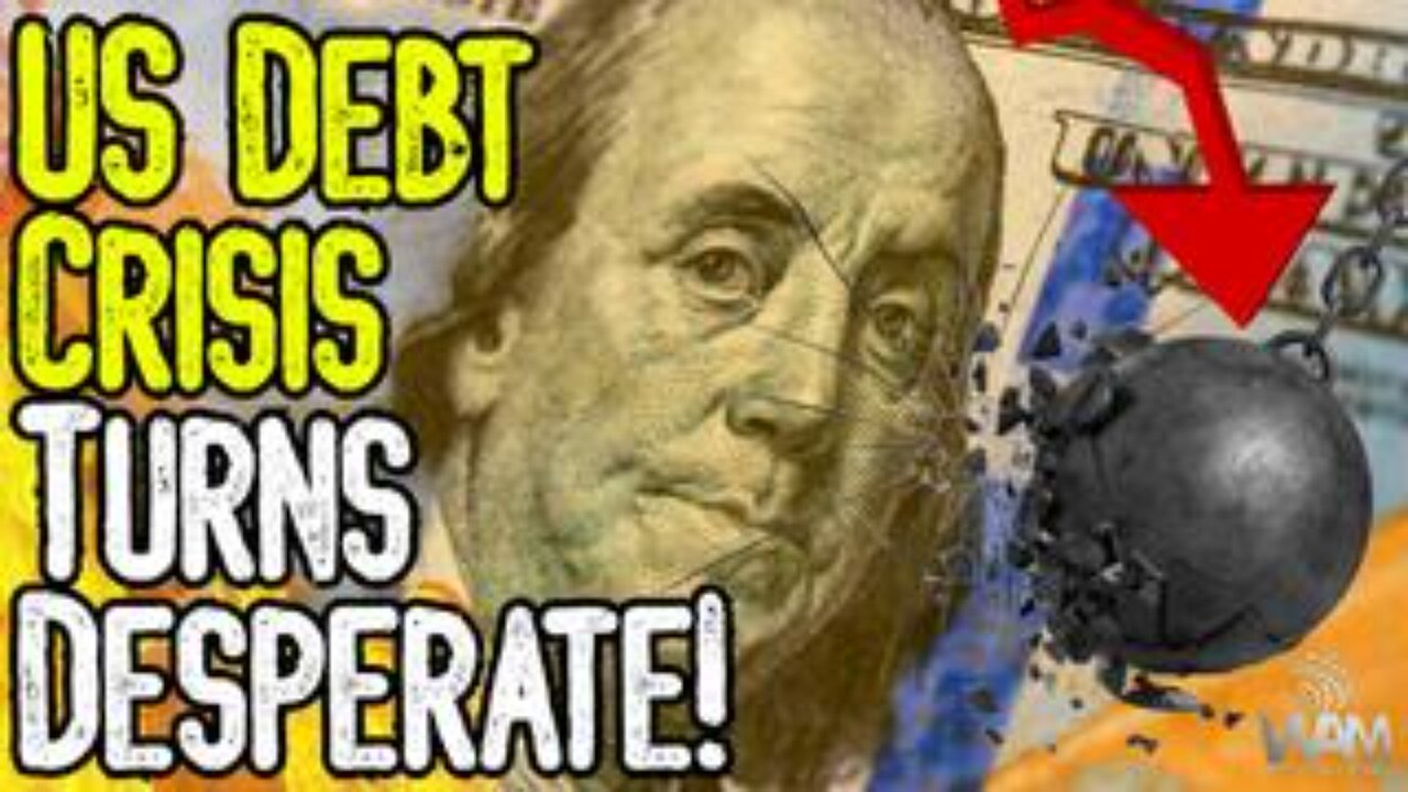 US DEBT CRISIS TURNS DESPERATE! - Record Breaking $100 Billion T-Bills! - New Norm!