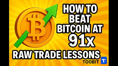 How To Calmly Trade 91x Bitcoin and Win On Toobit Exchange!