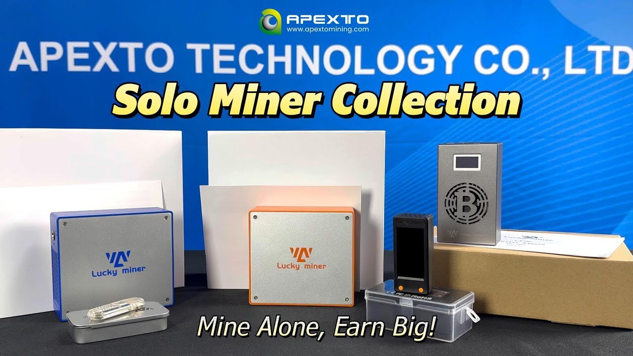 Discover Lucky Minerβs Solo Miners β The Perfect Way to Mine Crypto!