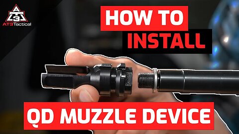 How to Install a Quick Detach Muzzle Device Using Shims