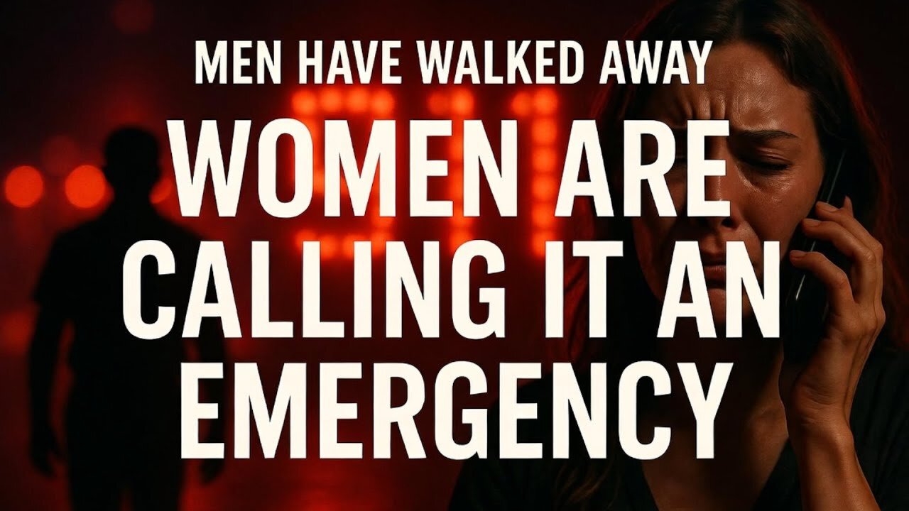 Women Are Calling Men Walking Away A Crisis