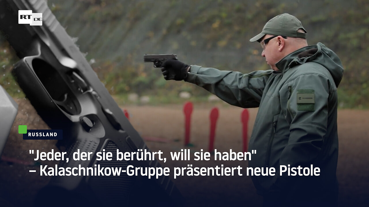 Jeder, der sie berührt, will sie kaufen – Kalaschnikow-Gruppe präsentiert neue Pistole