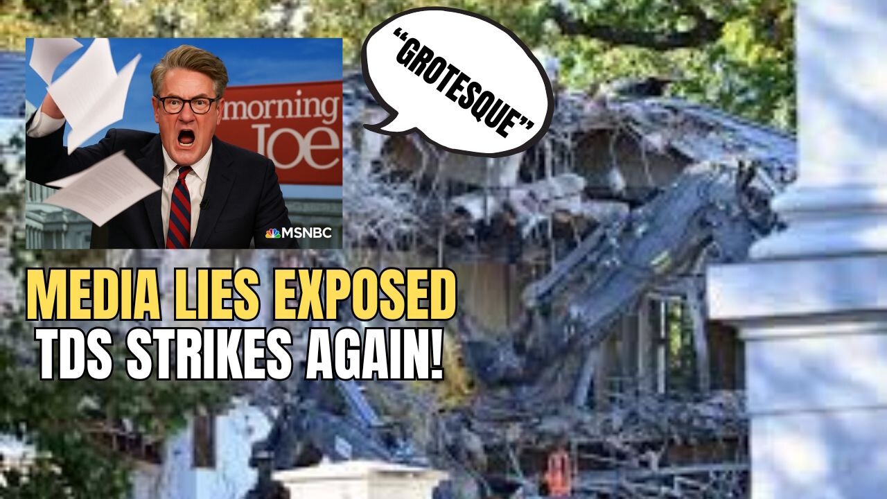 Trumps WH Ballroom BREAKS Liberal Media Completely