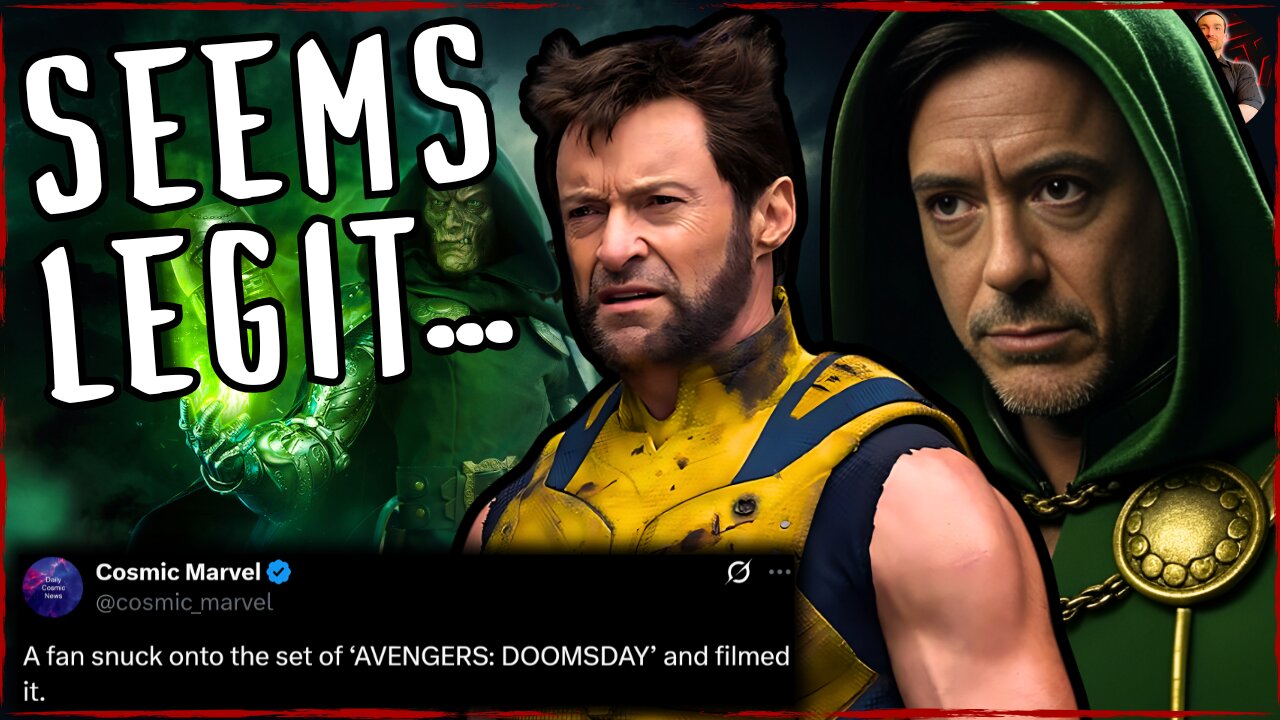 Somebody Snuck Onto the Avengers: Doomsday Set and Its Totally Legit