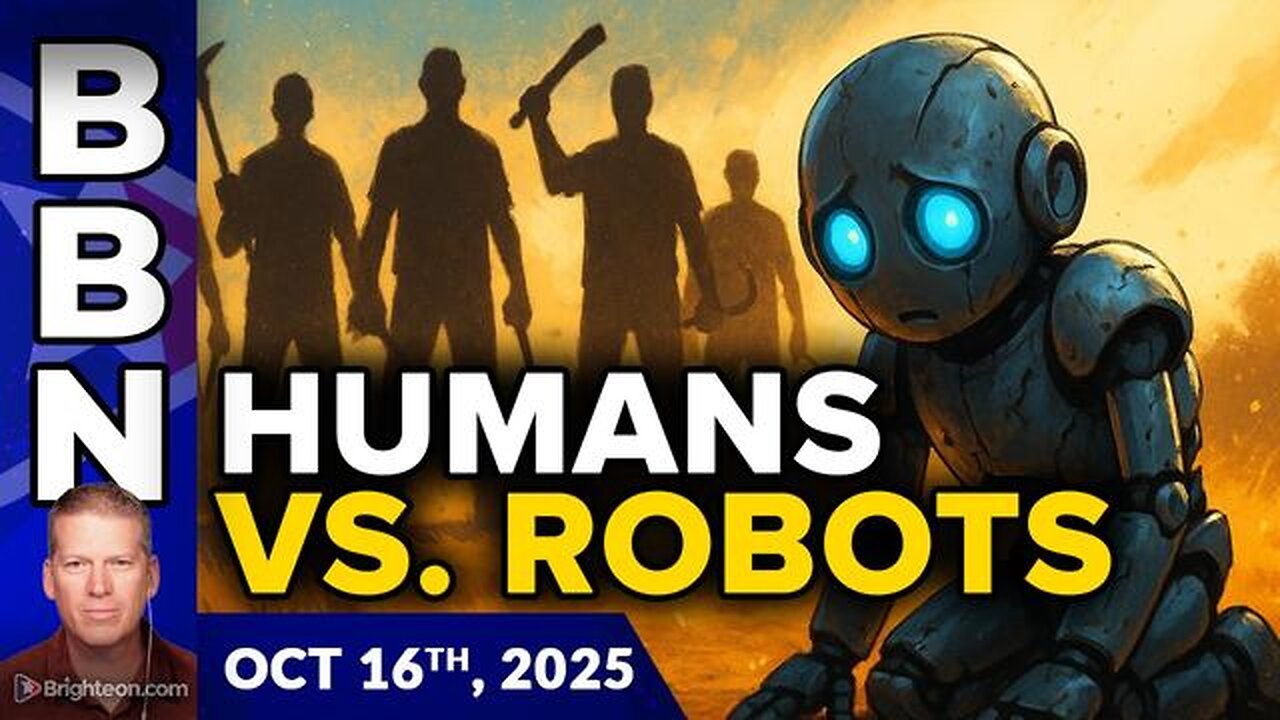 BBN, Oct 16, 2025 – Human vigilante kill teams will hunt down robots..