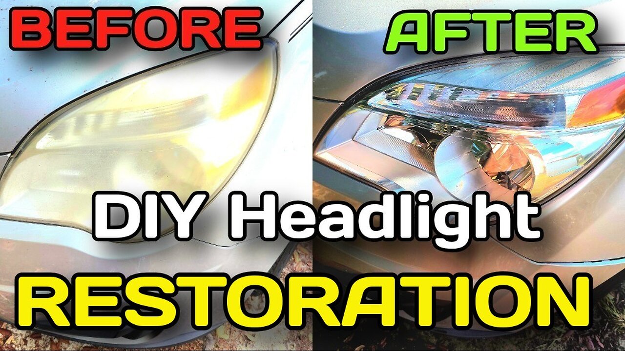 Ultimate Budget DIY Headlight Restore - Tips & Fixes {Fixing My Wifes Foggy Headlights Her Equinox}