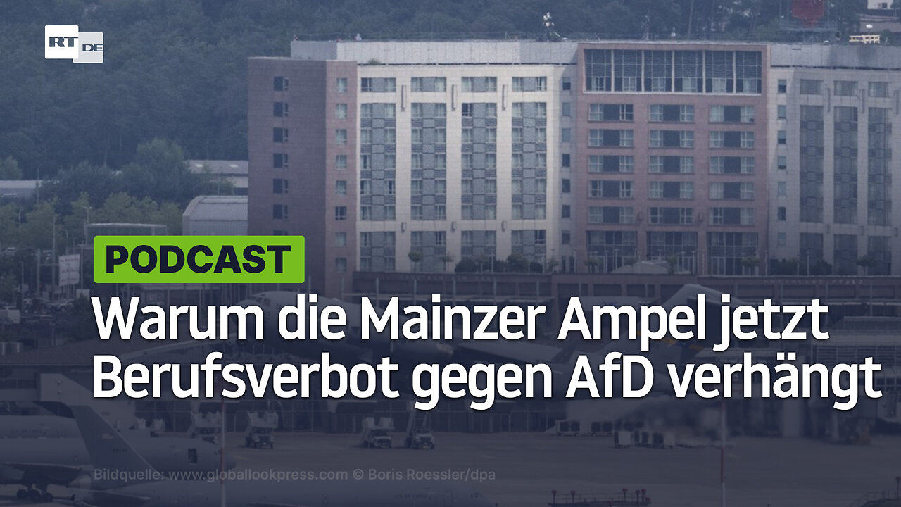 Warum die Mainzer Ampel jetzt Berufsverbote gegen die AfD verhängt