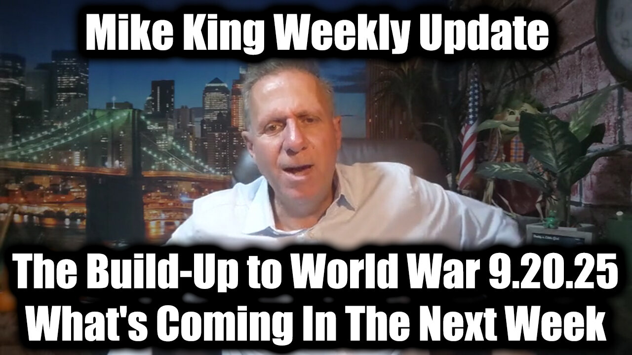 9.20.2025, The Build-Up to World War 2 - Whats Coming In The Next Week