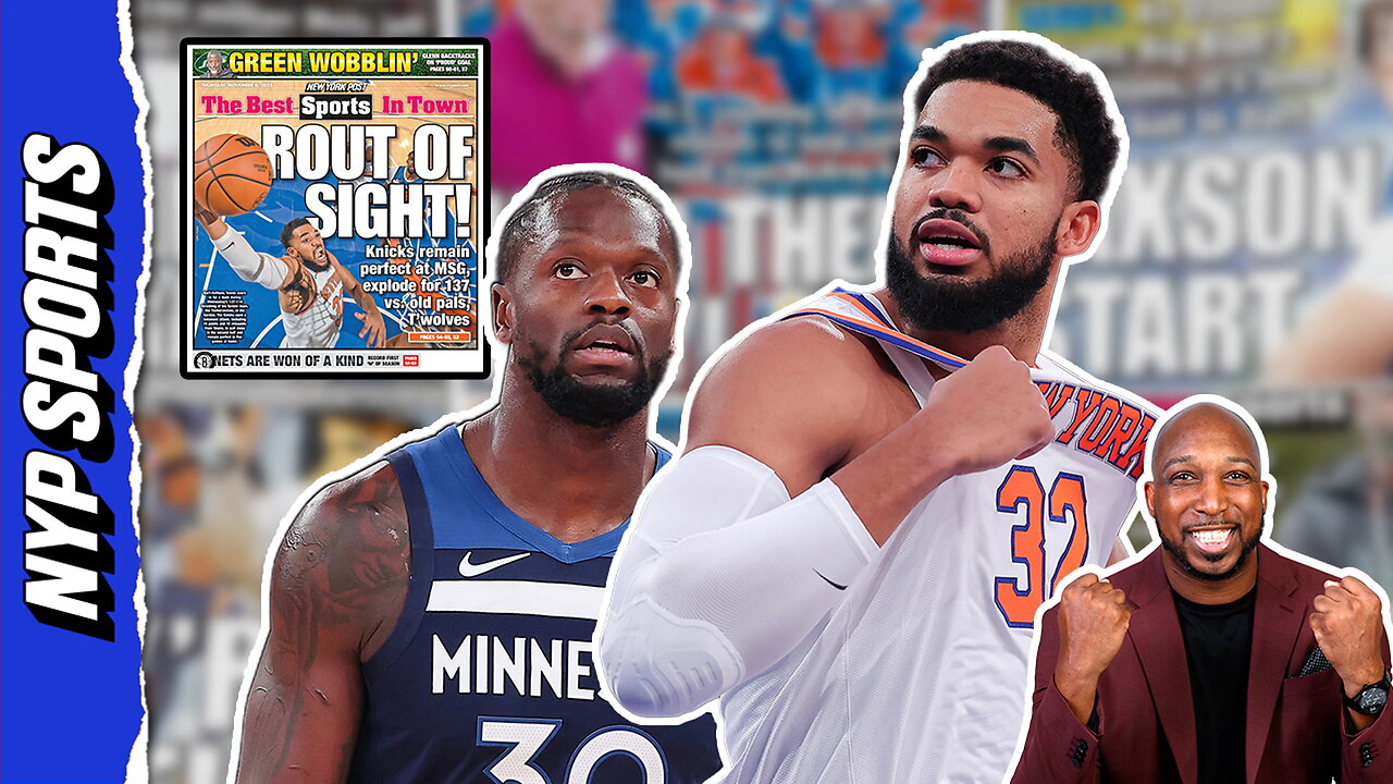 Knicks trounce TWolves in seasons best win so far | Back Page Banter